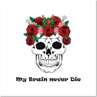 My Brain Never Die! Posters and Art